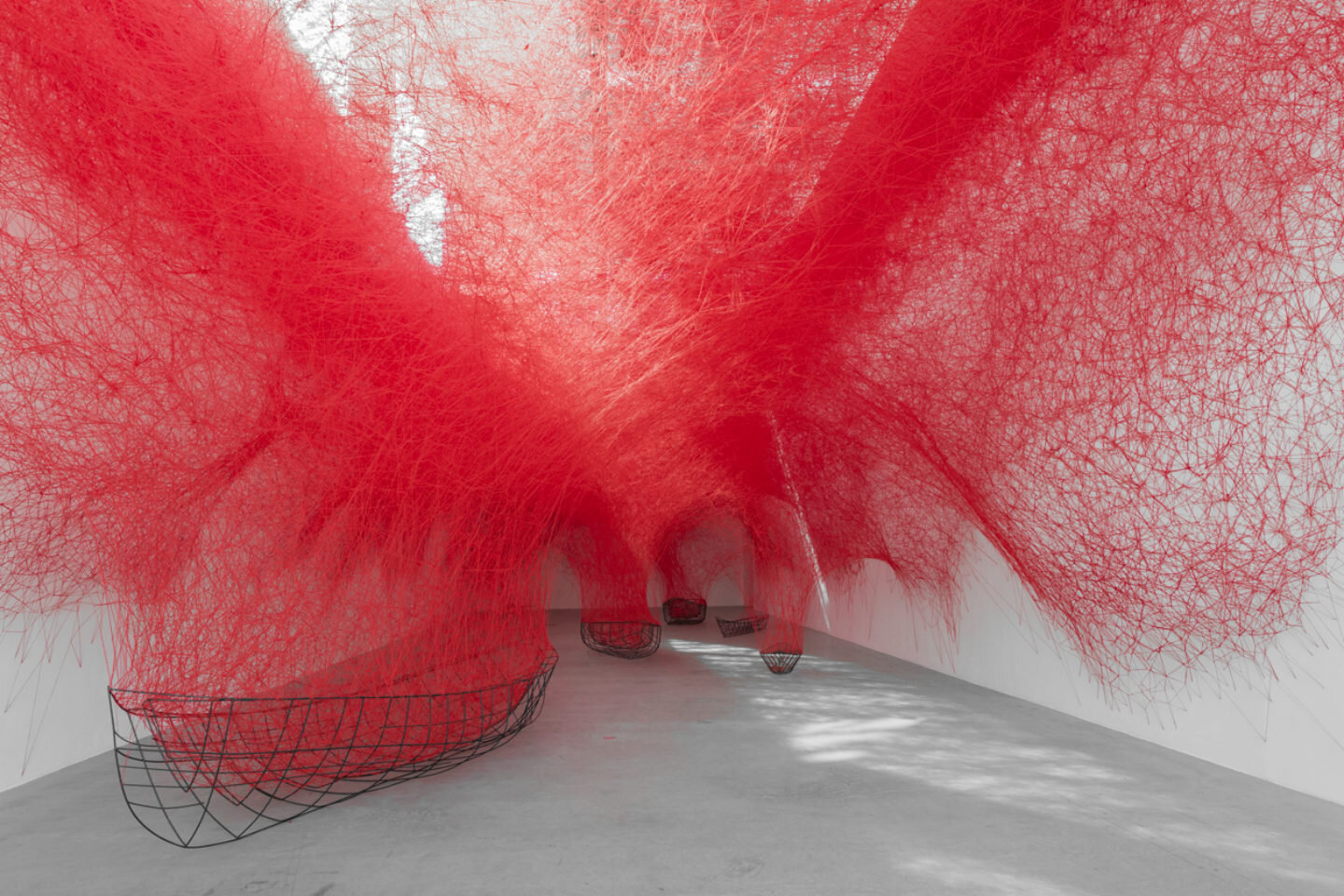 Figure 4&nbsp;CHIHARU SHIOTA | UNCERTAIN JOURNEY (2016). Photos by ©&nbsp;Clemens Poloczek